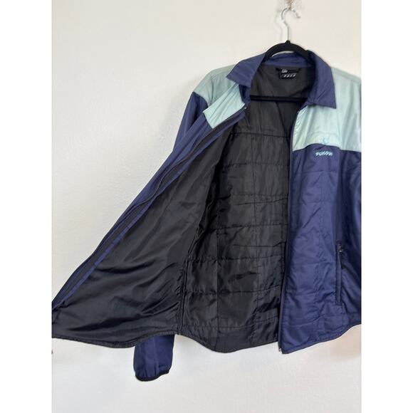 Flylow Swindler Color Block Full Zip Midlayer Micro Puff Jacket Large - Picture 3 of 9